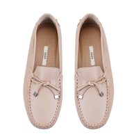 Kadın Kahve Deri Loafer