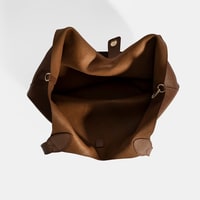 Kadın Kahve Deri Omuz Çantası