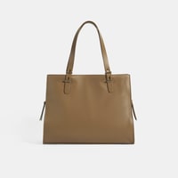 Kadın Kahve Deri Omuz Çantası