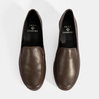 Kadın Kahve DesaComfort Dolgu Topuklu Deri Ayakkabı