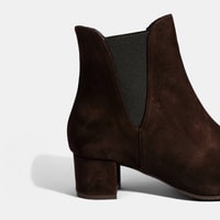 Kadın Kahve DesaComfort Lastikli Süet Chelsea Bot