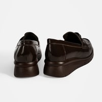 Kadın Kahve DesaComfort Toka Detaylı Deri Ayakkabı