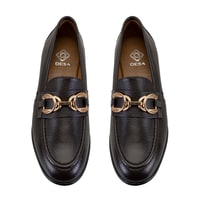 Kadın Kahve Günlük Deri Ayakkabı