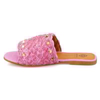 Kadın Kahve Hasır Terlik