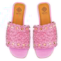 Kadın Kahve Hasır Terlik