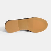 Kadın Kahve Slip-On Deri Loafer