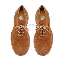 Kadın Kahve Süet Deri Günlük Ayakkabı