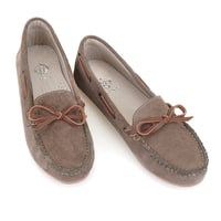 Kadın Kahve Süet Deri Loafer
