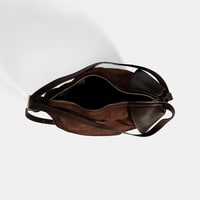 Kadın Kahve Süet Deri Sırt Çantası