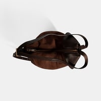 Kadın Kahve Süet Deri Sırt Çantası