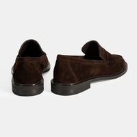 Kadın Kahve Süet Loafer