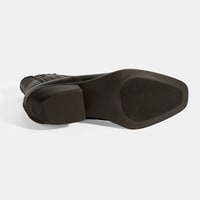 Kadın Kahve Topuklu Deri Bot