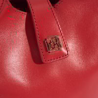 Kadın Kırmızı Deri Omuz Çantası