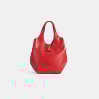 Kadın Kırmızı Deri Omuz Çantası