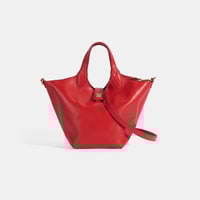 Kadın Kırmızı Deri Omuz Çantası