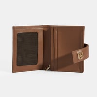 Kadın Kırmızı / Kahve Deri Cüzdan