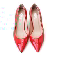 Kadın Kırmızı Stiletto Topuklu Ayakkabı