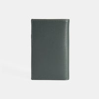 Kadın Koyu Gri Deri Cüzdan