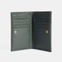 Kadın Koyu Gri Deri Cüzdan