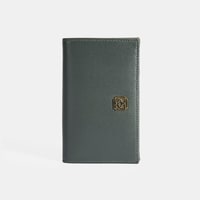 Kadın Koyu Gri Deri Cüzdan