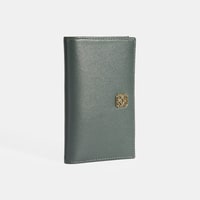 Kadın Koyu Gri Deri Cüzdan