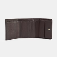 Kadın Koyu Kahve Deri Cüzdan