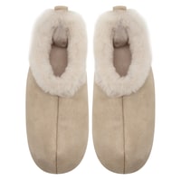 Kadın Krem Fluffy Yünlü Patik