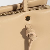 Kadın Krem Omuz Çantası