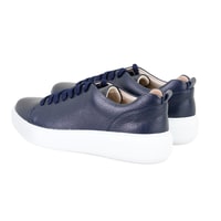 Kadın Lacivert Deri Spor Ayakkabı