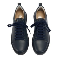 Kadın Lacivert Deri Spor Ayakkabı