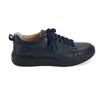 Kadın Lacivert Deri Spor Ayakkabı