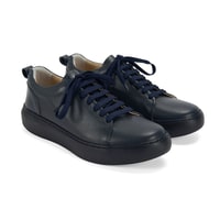 Kadın Lacivert Deri Spor Ayakkabı