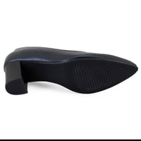 Kadın Lacivert DesaComfort Topuklu Deri Klasik Ayakkabı