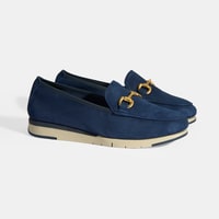 Kadın Lacivert Süet DesaComfort Günlük Ayakkabı