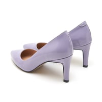 Kadın Lila Rugan Klasik Ayakkabı