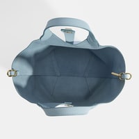 Kadın Mavi Deri Omuz Çantası