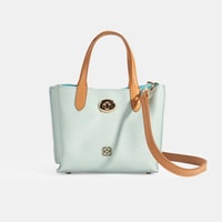 Kadın Mavi Omuz Askılı Mini El Çantası