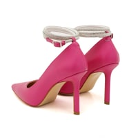 Kadın Pembe Deri Klasik Ayakkabı