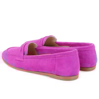 Kadın Pembe Günlük Süet Deri Ayakkabı