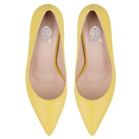 Kadın Sarı Abiye Ayakkabı