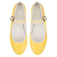 Kadın Sarı Deri Babet