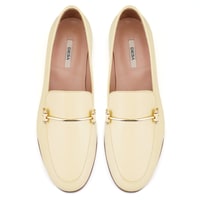 Kadın Sarı Deri Günlük Ayakkabı