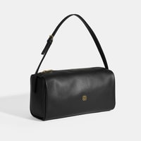 Kadın Siyah Ayarlanabilir Askılı Omuz Çantası