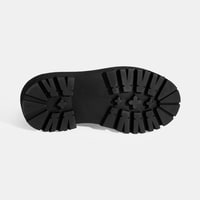 Kadın Siyah Bağcıklı Rugan Günlük Ayakkabı