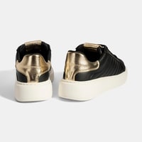 Kadın Siyah Bağcıklı Spor Ayakkabı