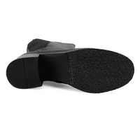 Kadın Siyah Deri Çizme