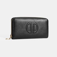 Kadın Siyah Deri Cüzdan