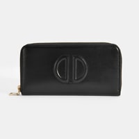 Kadın Siyah Deri Cüzdan