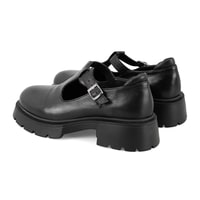 Kadın Siyah Deri Günlük Ayakkabı