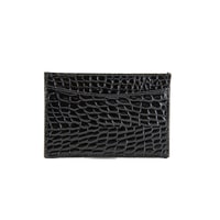 Kadın Siyah Deri Kartlık